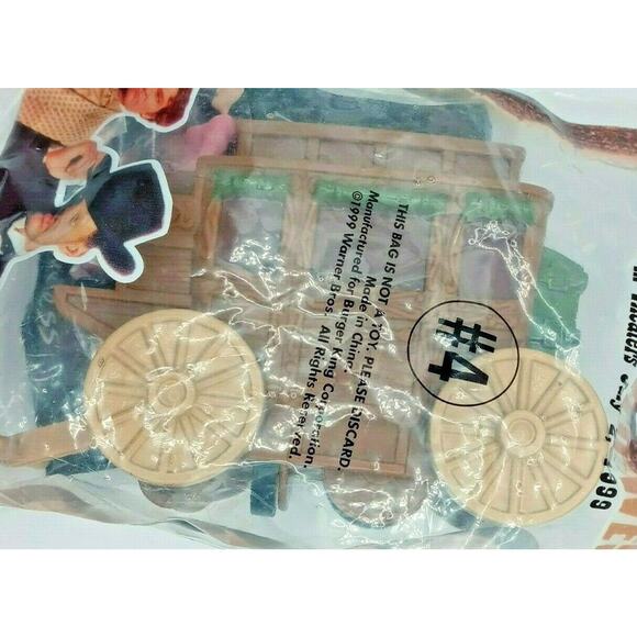 Wild Wild West Burger King 1999 Rita Stagecoach Toy Kid’s Meal Sealed Vintage - Picture 6 of 11